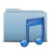 文件夹蓝色音乐 Folder Blue Music